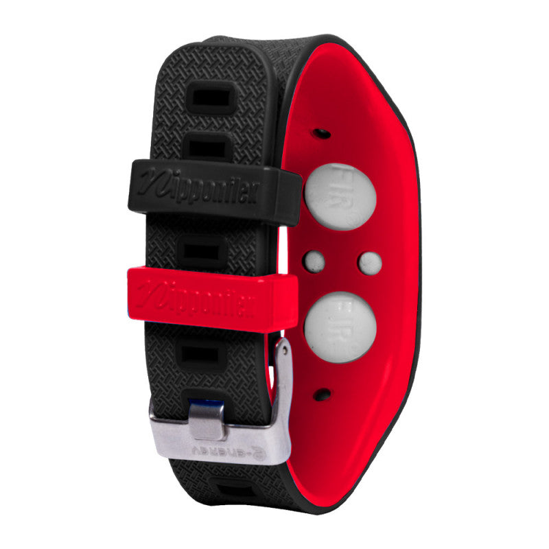 Pulsera FIR Íon - Negro/Rojo
