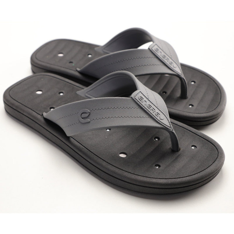 Zapatilla Slippers FIR Masculino - Negro/Gris